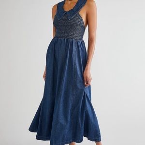 NWT Free people Bambi midi dress size S